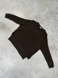 Alpaka Pullover SCANDINAVIAN GIRL Oversize Chokolate