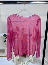 Mesh Langarmshirt LEO FEVER