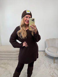 Strickkleid BROWNVIBES for Happyness