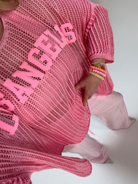 Strickpullover fruity rosa Melone Los Angeles