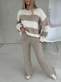 Strickhose SUPER SOFT taupe