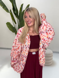 Strickjacke HAPPY DOTS zum offen tragen