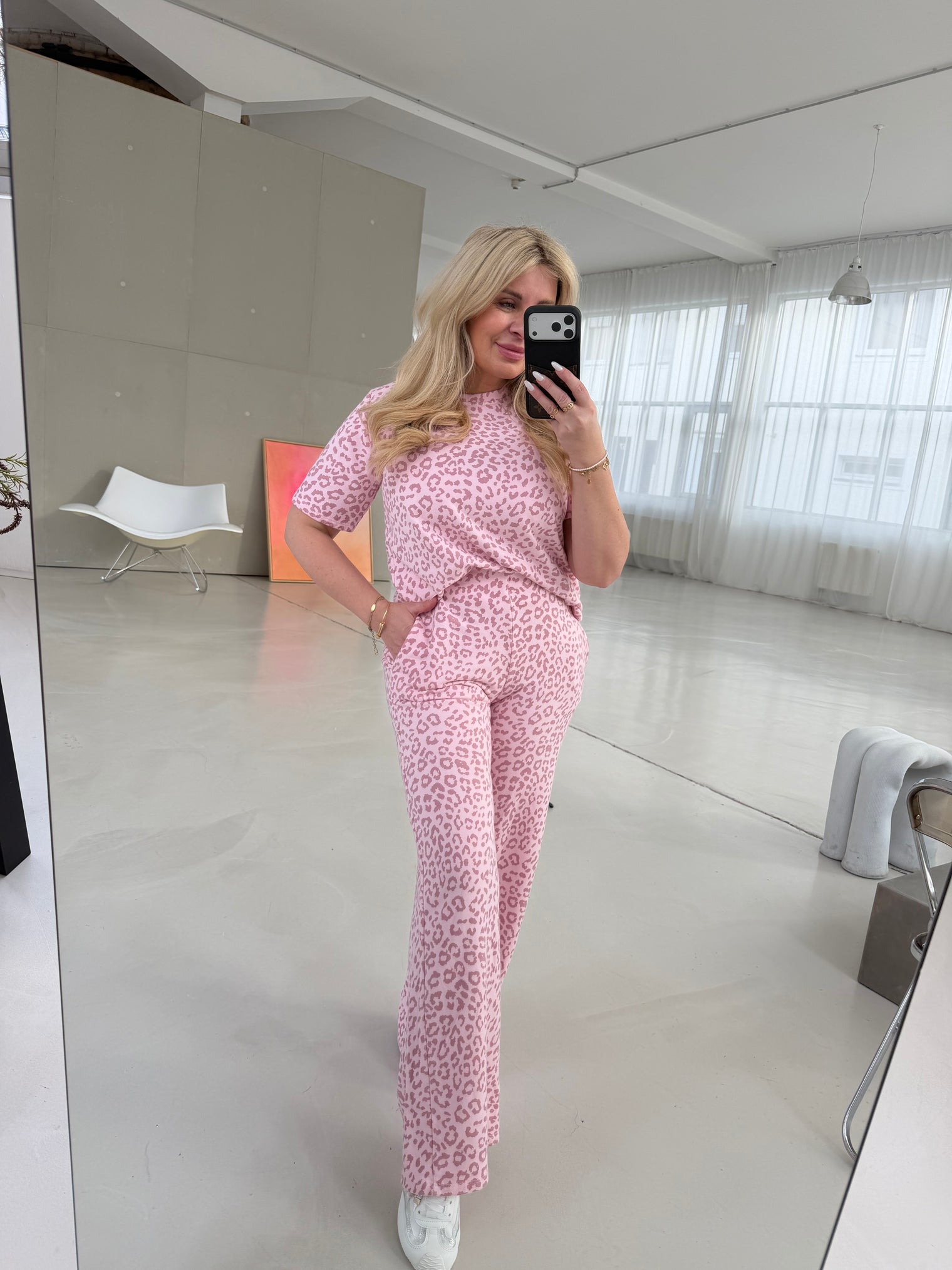 SET Pink Leo Hose und Shirt