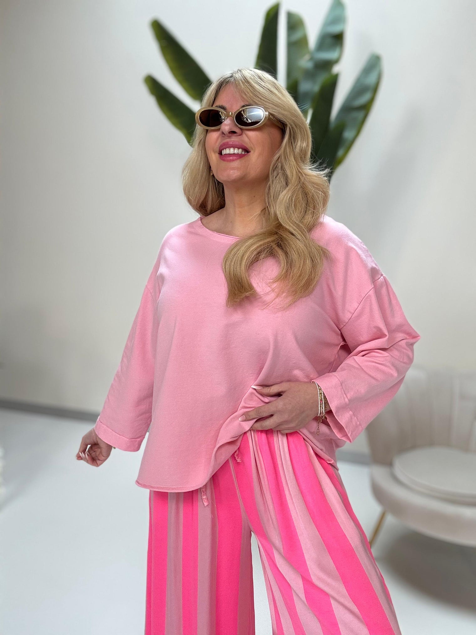 Jersey Pullover rosa GOODKARMA CLUB