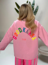 Jersey Pullover rosa GOODKARMA CLUB