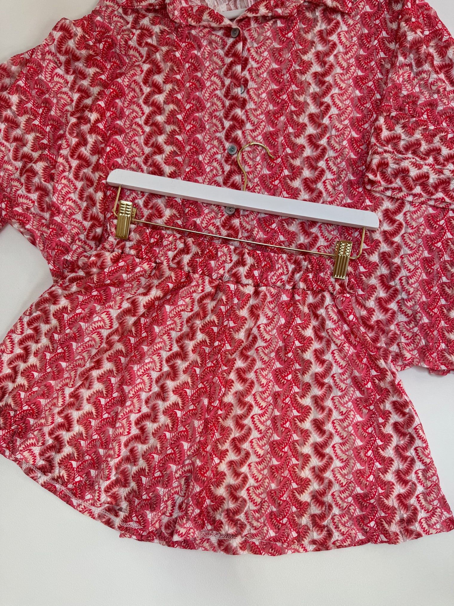 Sommer Shorts SUMMER HOT rosa/pink/rot