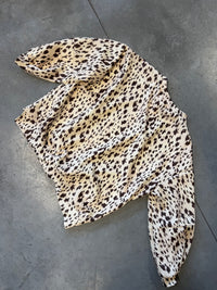 Butterstoff Sweater PERFECT OUTFIT creme / braun REH