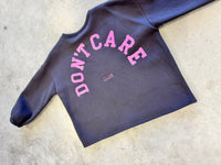 Sweater mit Rückenprint DONT CARE CLUB grau