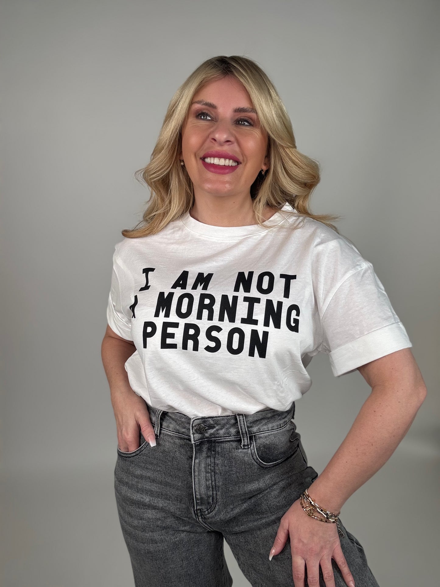 Statement Shirt Not a Morning Person