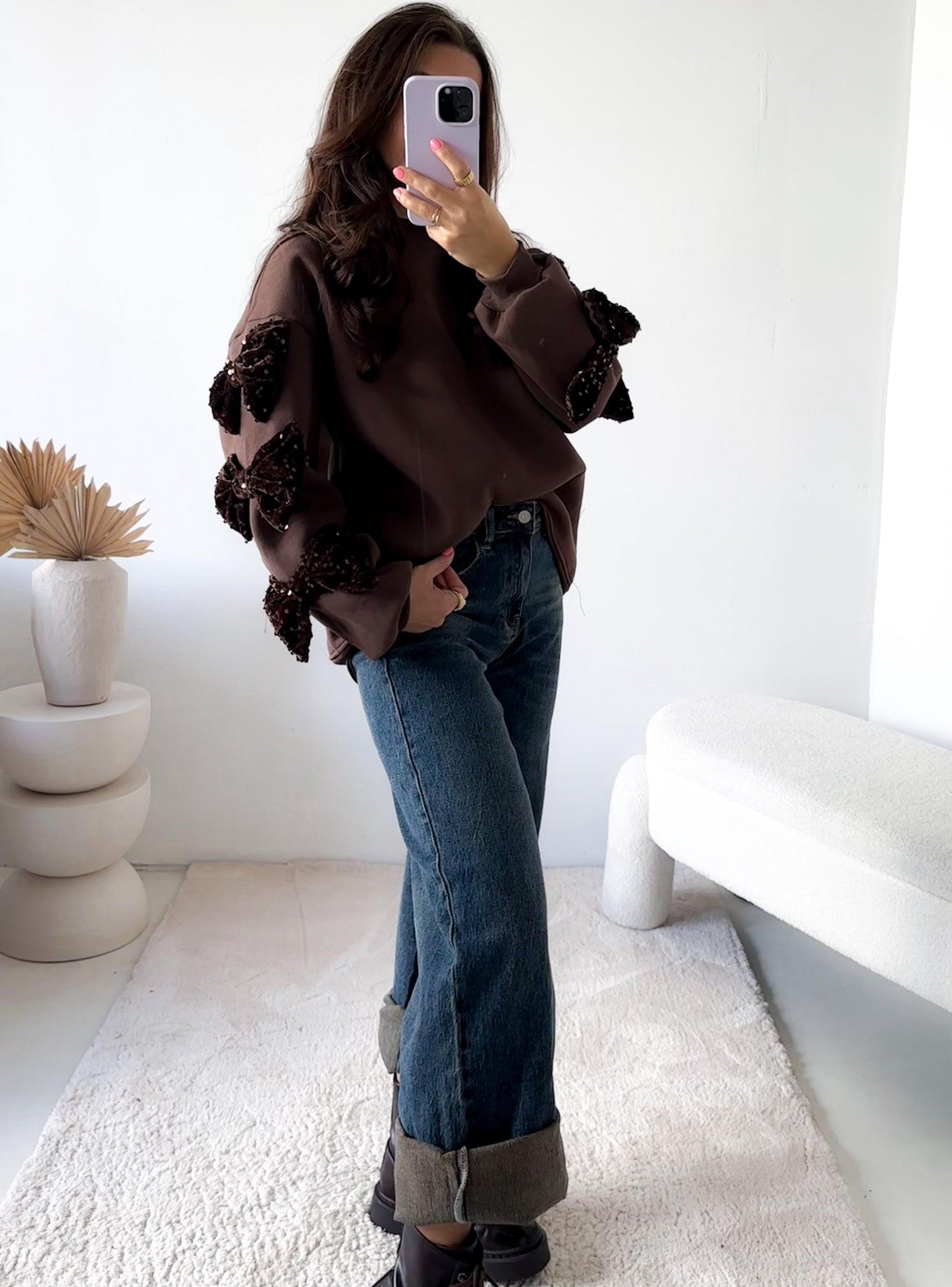 Sweater Chokolate Bows