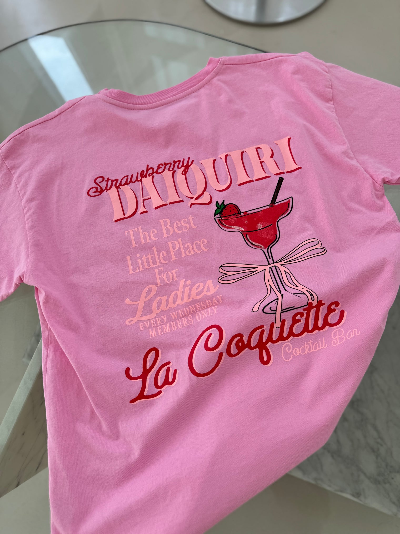 Statement Shirt STRAWBERRY DAIQUIRI pink