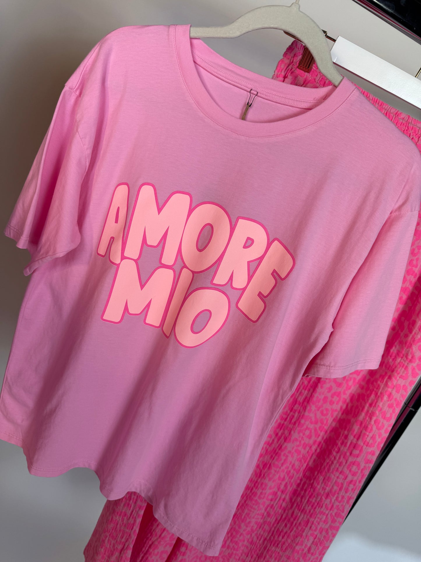 Statement Shirt Amore Mio Rosa