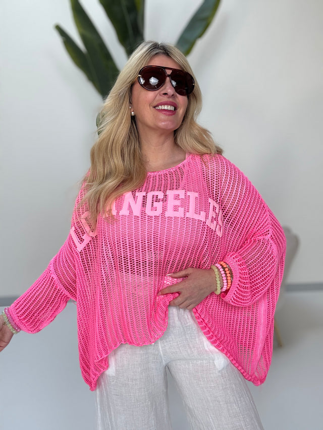 Strickpullover fruity pink  Los Angeles