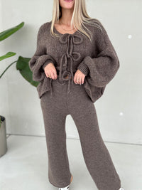 Strickhose SUPER SOFT coffee