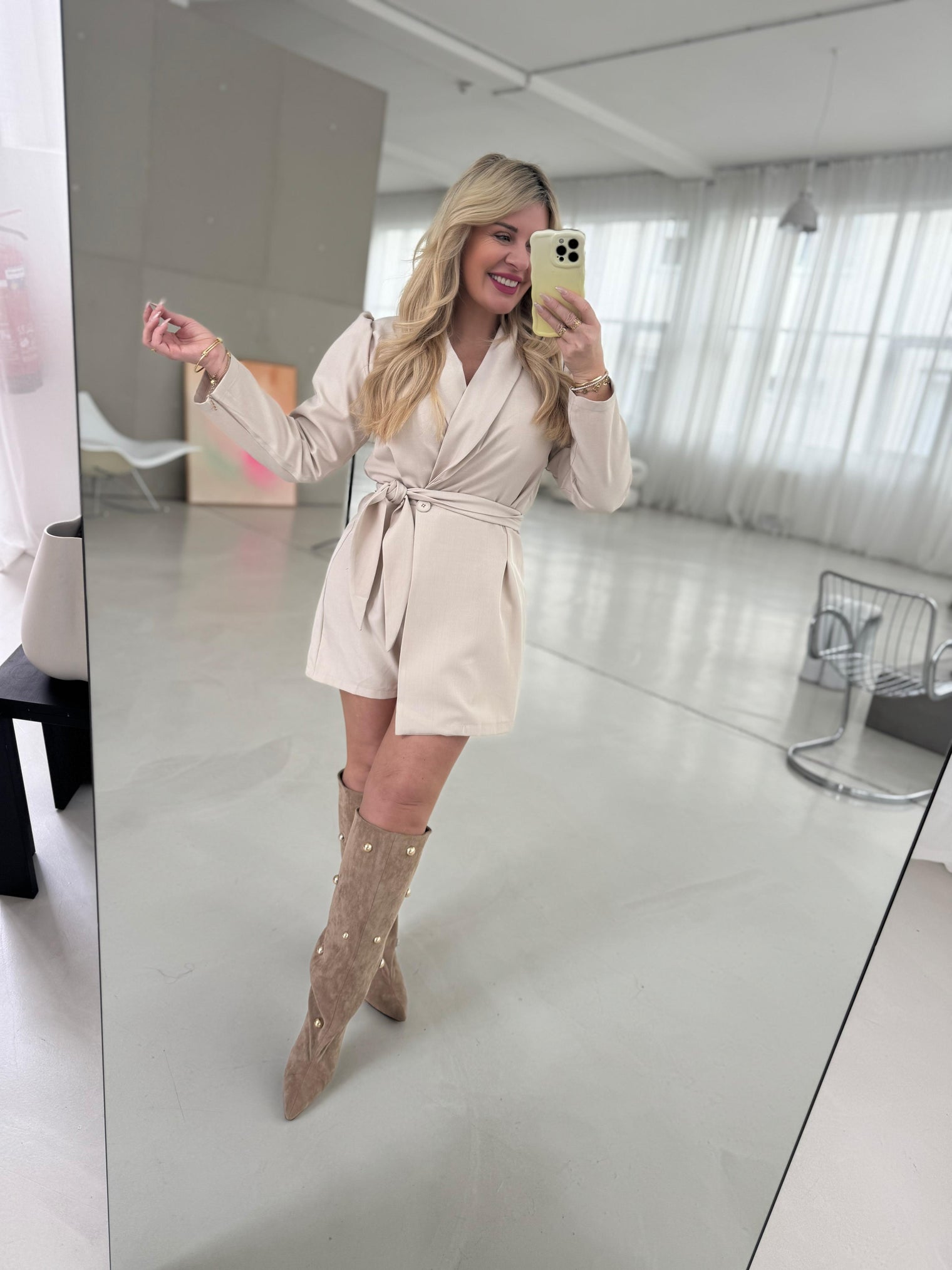 Jumpsuit beige LIKE A LADY