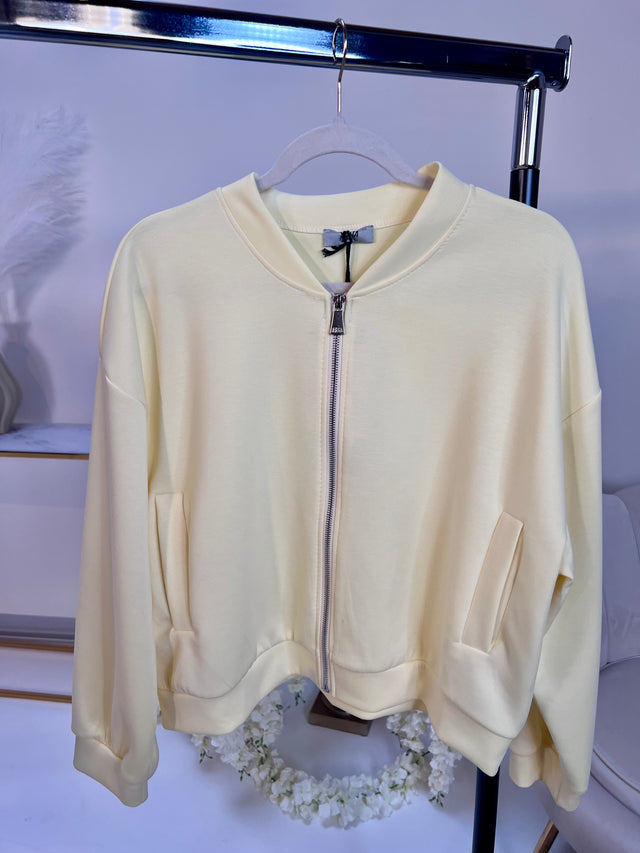 Jacke mit Reißverschluss LUXURY SOFTNESS
