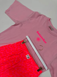 Statement Shirt rosa SUNSEEKER mit Rückenprint