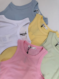 Stretch Top BEST BASIC EVER gelb