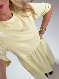 Baumwoll Kleid FASHIONISTA gelb