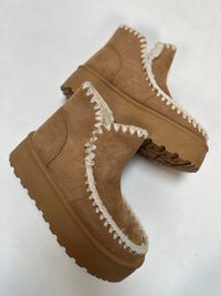 Plateau Boots COZY CAMEL