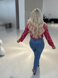 Stretch Mom Jeans BLUE
