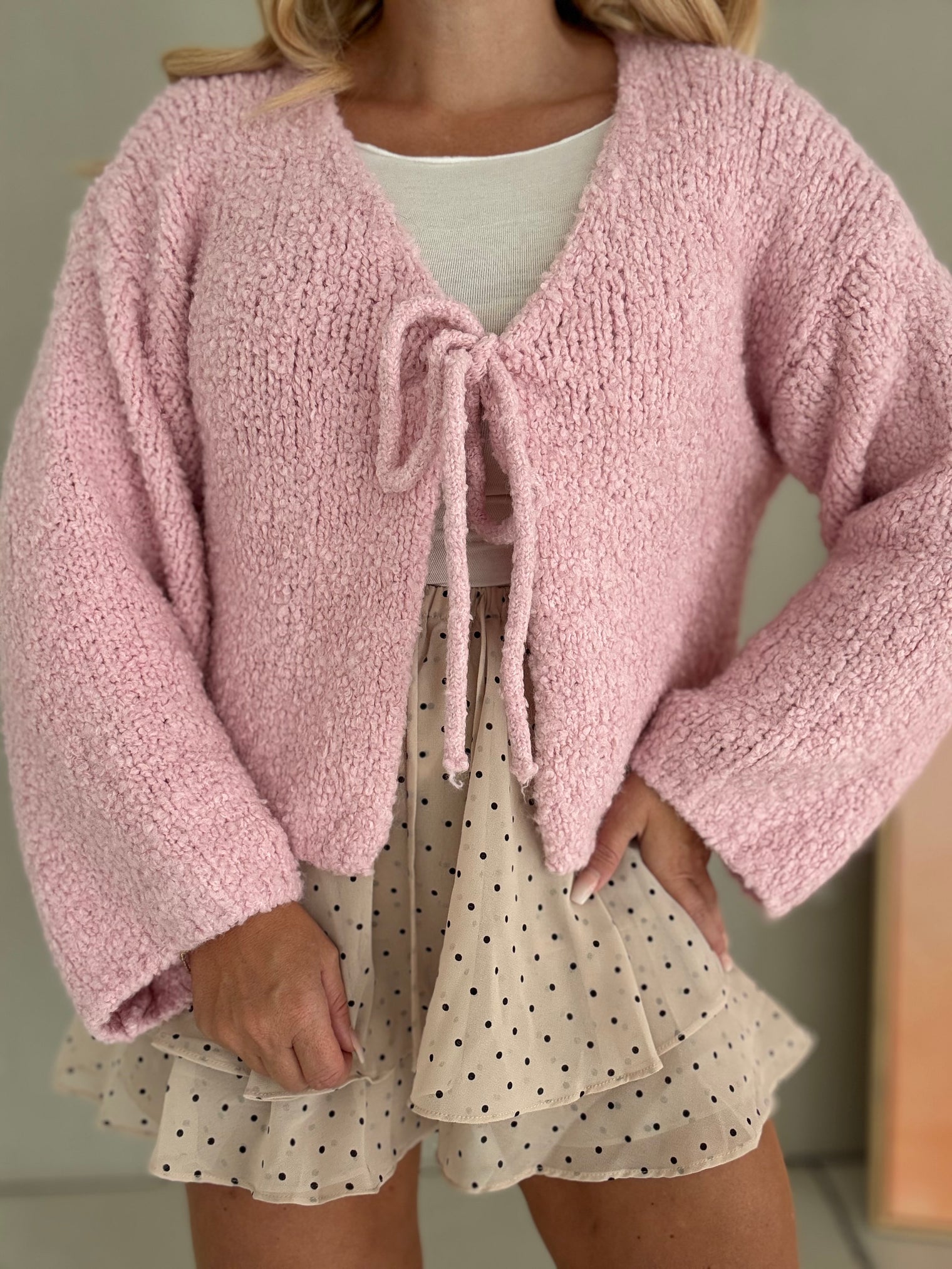 Strickjacke SWEET and Cozy  ballerina rosa