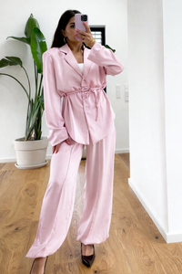 Blazer rosa FEMME FATALE