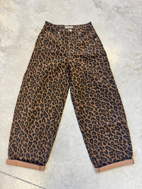 Stretch Ballon Jeans CAMEL CHOCOLATE LEO