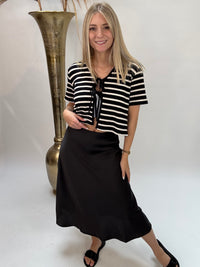 Satinrock BLACK SILK