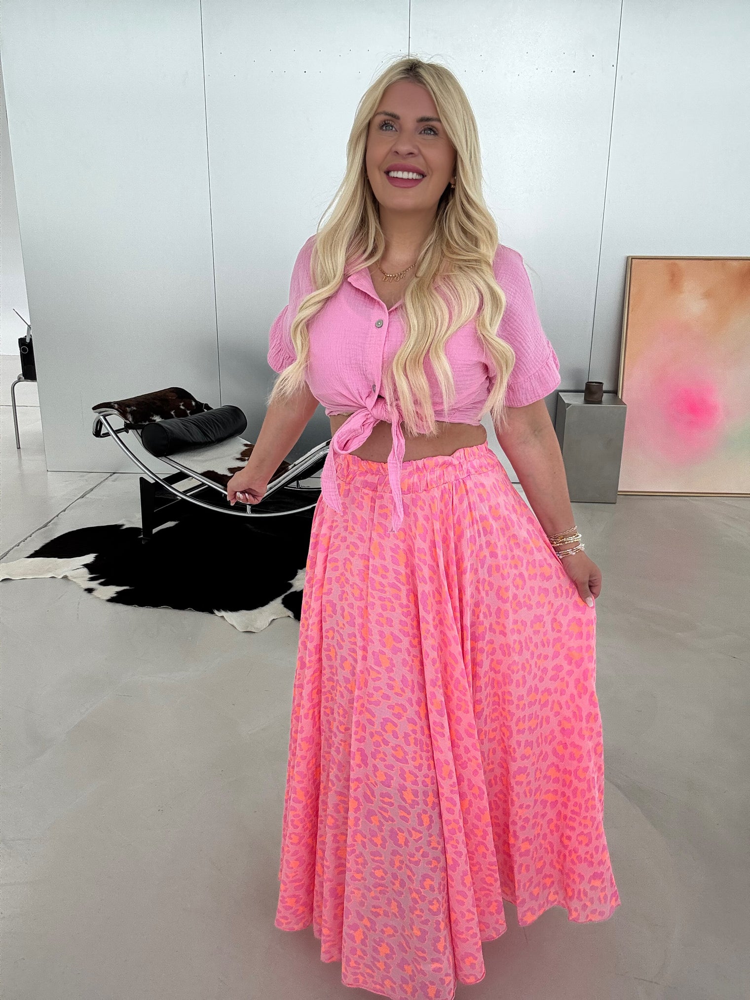 Rock LEO POWER pink Candy Flieder