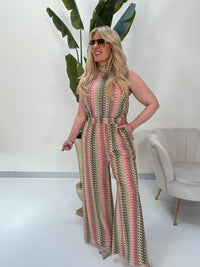 Hose ELEGANT MODE soft olive/khaki/rosa/creme