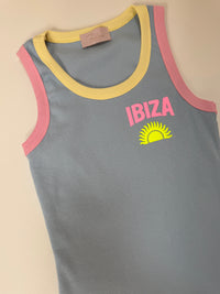 Tank Top IBIZA GIRL ocean blue