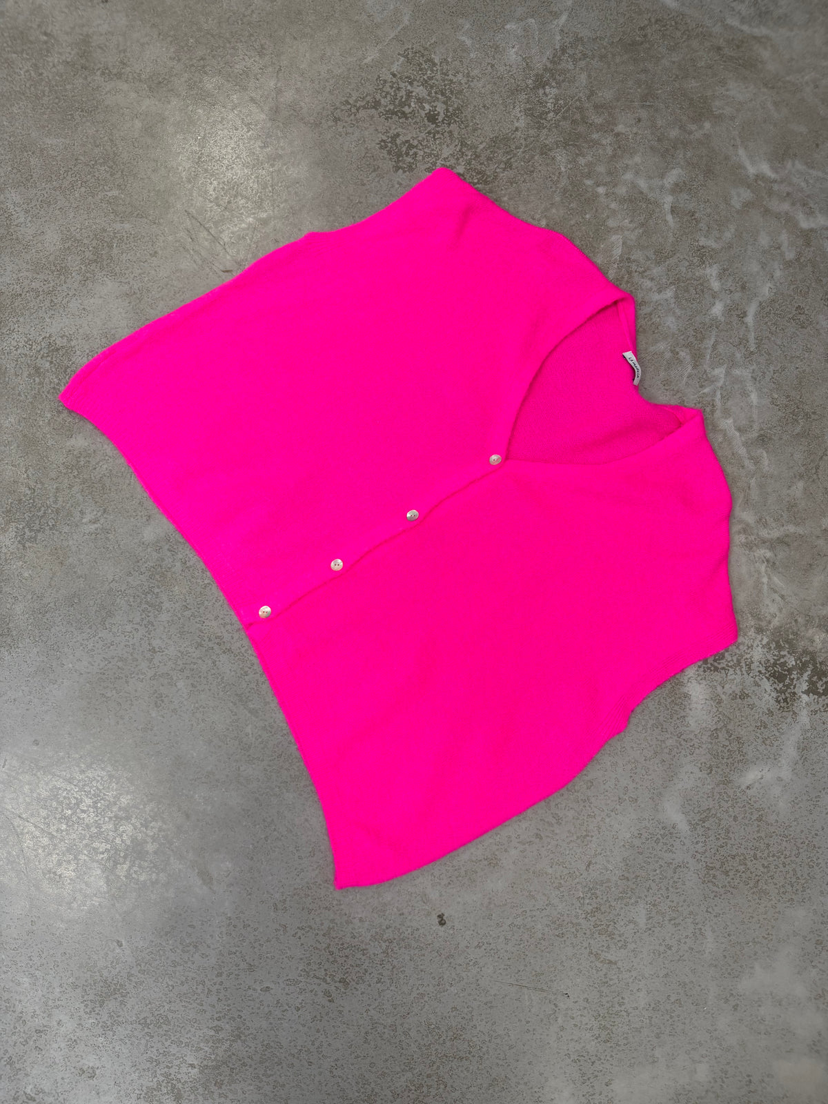 Alpaka Weste SCANDINAVIAN GIRL Oversize Pink