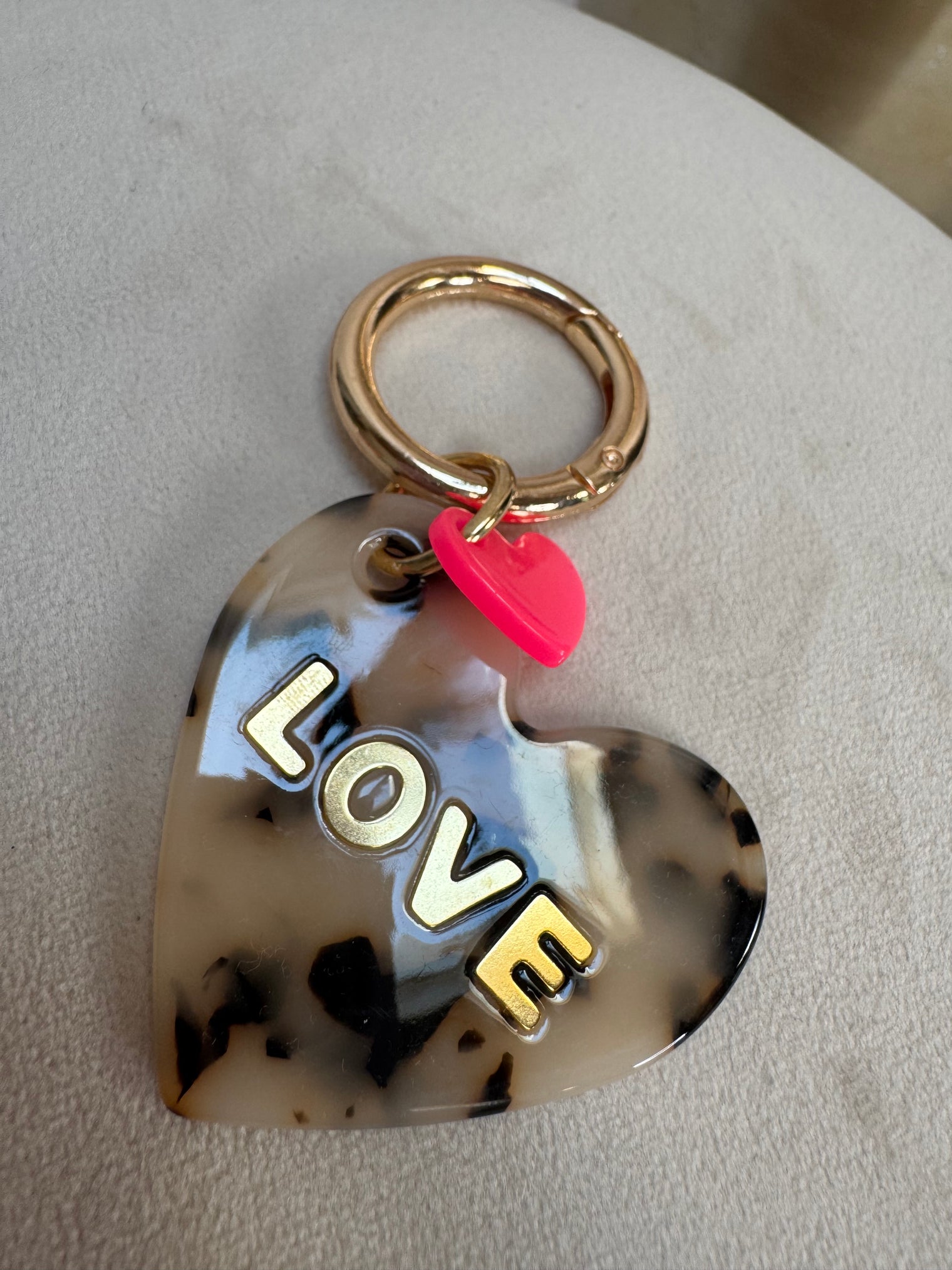 Bag Charm LOVE HEART