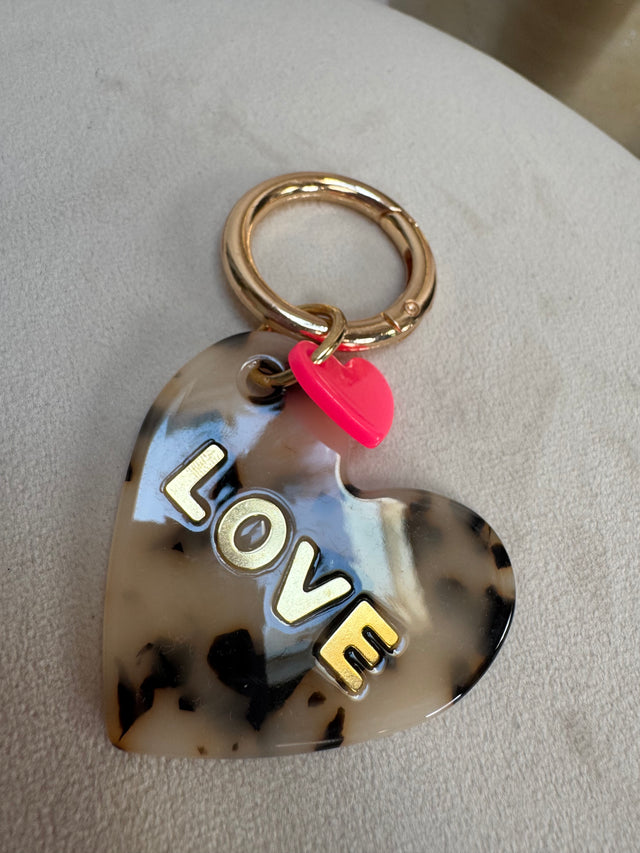 Bag Charm LOVE HEART