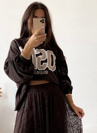 Sweater Chokolate Statement