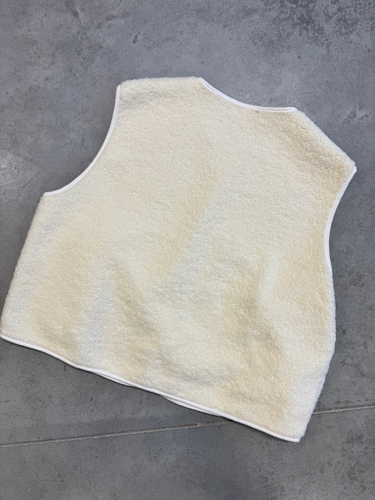 Signature Weste Teddy creme