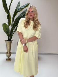 Baumwoll Kleid FASHIONISTA gelb