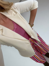 Stretch Blazer LOOK TO THE SKY creme