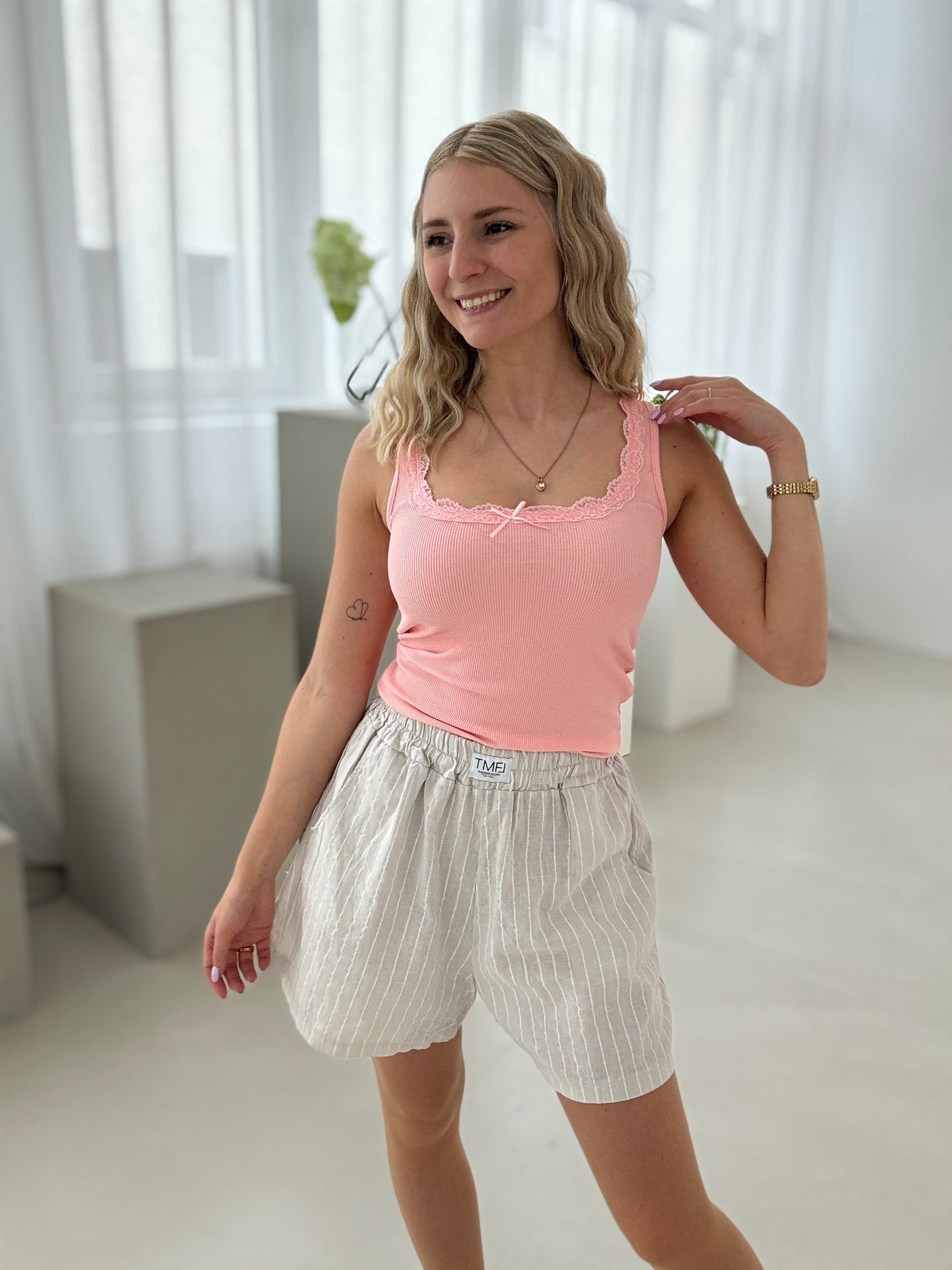 Ripp Top LACE CANDY ROSA
