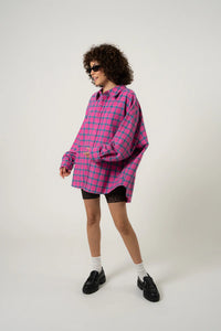 OH APRIL Vivian Shirt Hot Pink