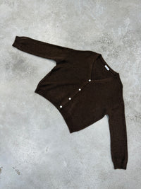 Alpaka Cardigan SCANDINAVIAN GIRL chocolate
