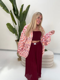 Strickjacke HAPPY DOTS zum offen tragen