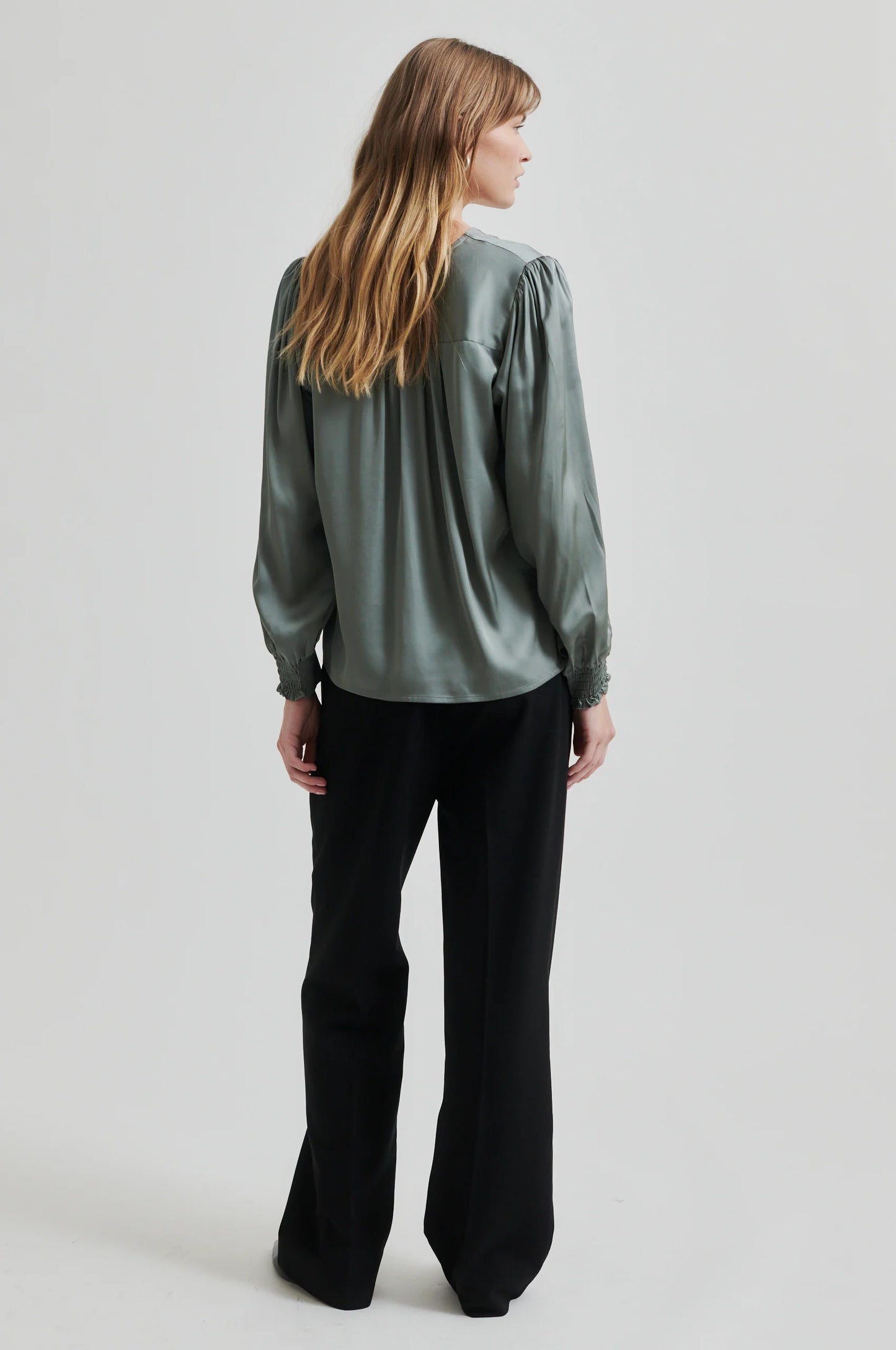 Second Female Barri Blouse agave-green