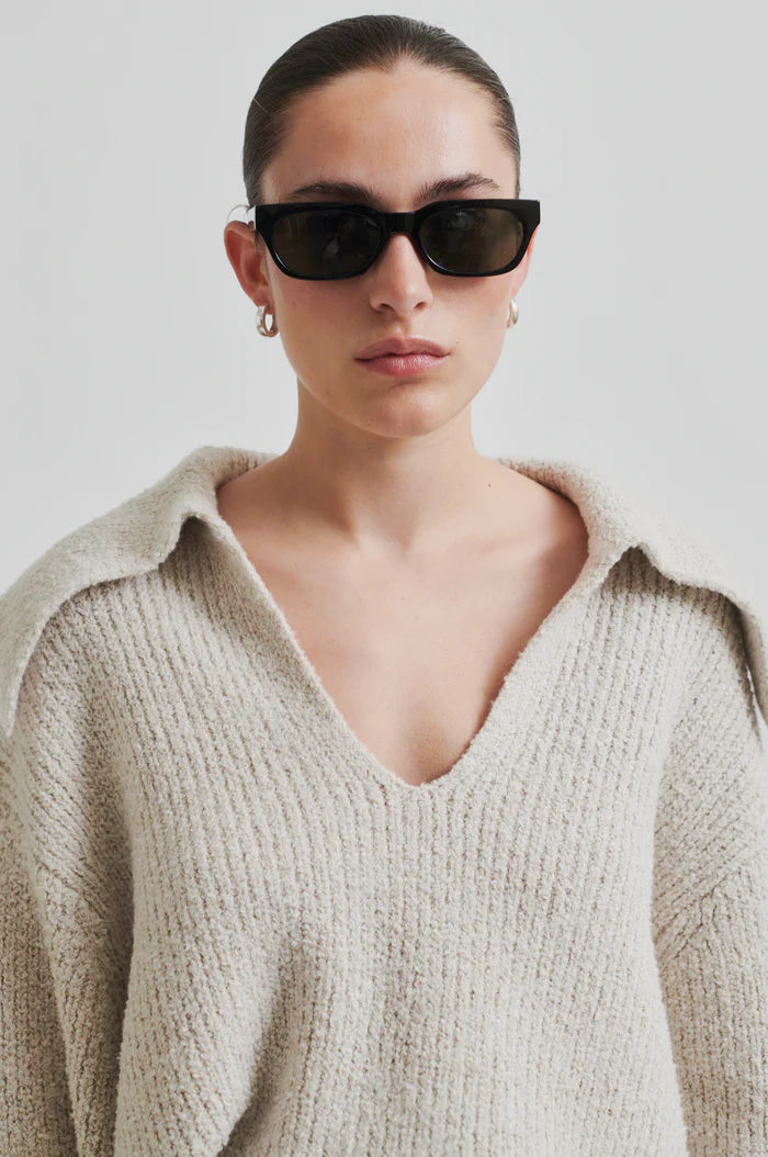 Second Female Gerda Knit Collar summer sand