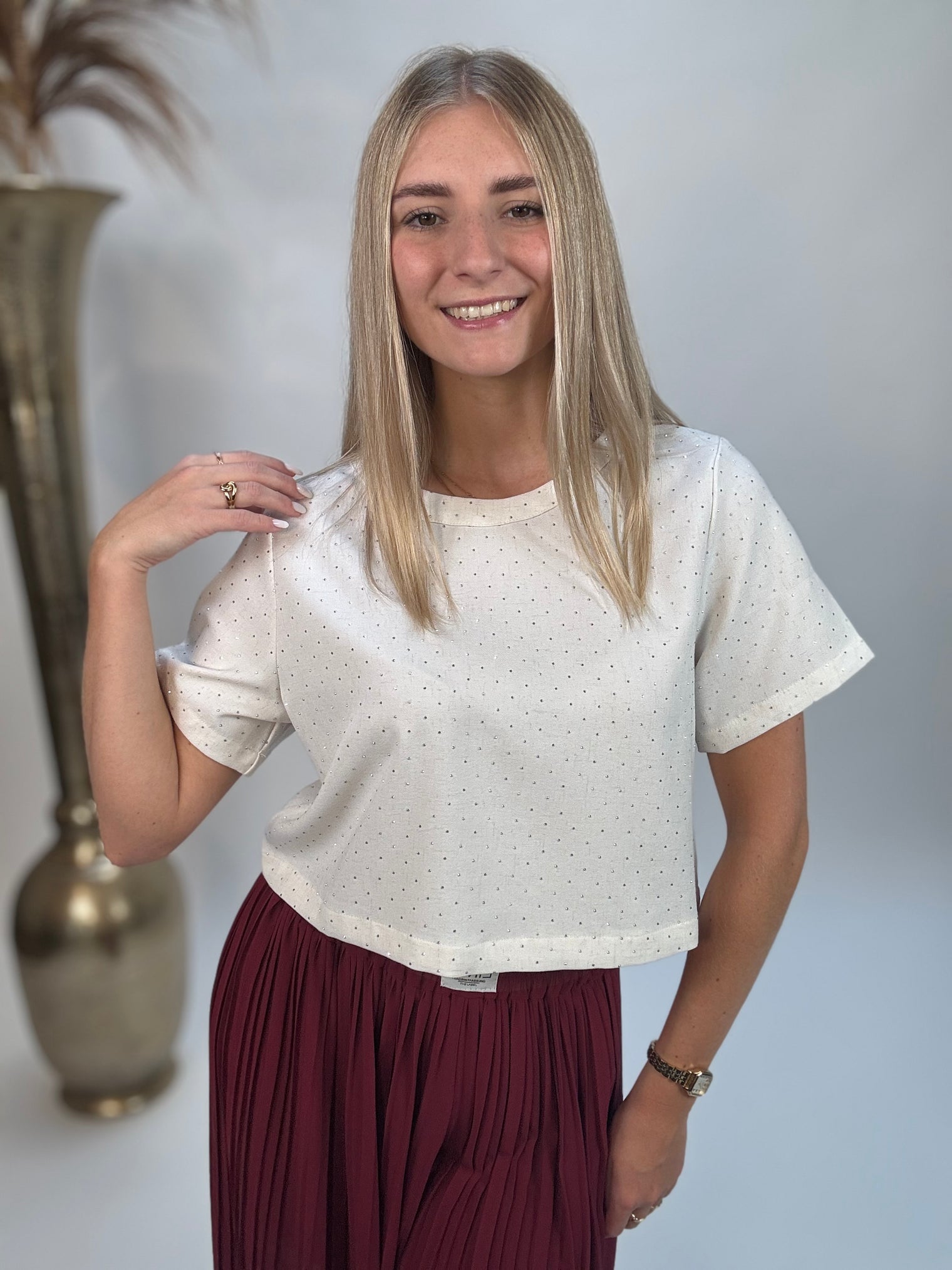 Shirt weiß TWINKLE TEE