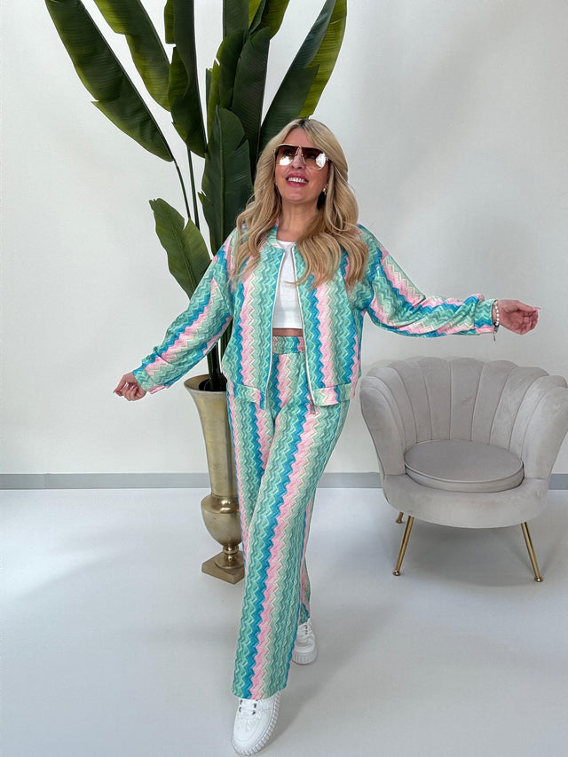 Weite Marlene Hose LUXURY PASTELL VIBES