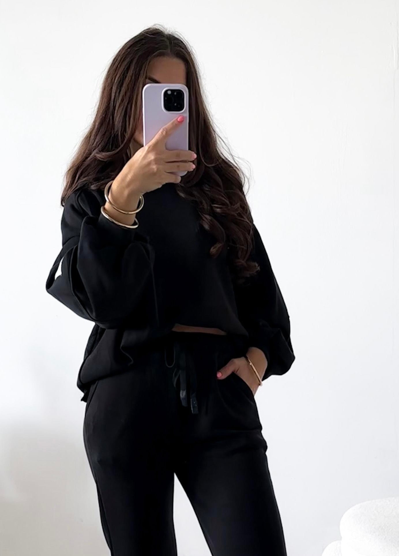 Sweatshirt BLACK LOVER super soft