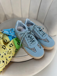 Plateau Sneaker LUXURY SPARKE Blue