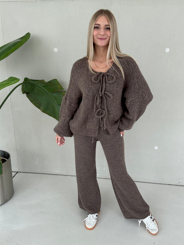 Strickhose SUPER SOFT coffee